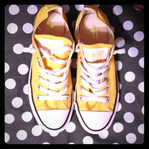 Yellow Converse