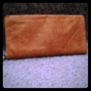 Tan zip around hobo wallet ❌❌gone❌❌