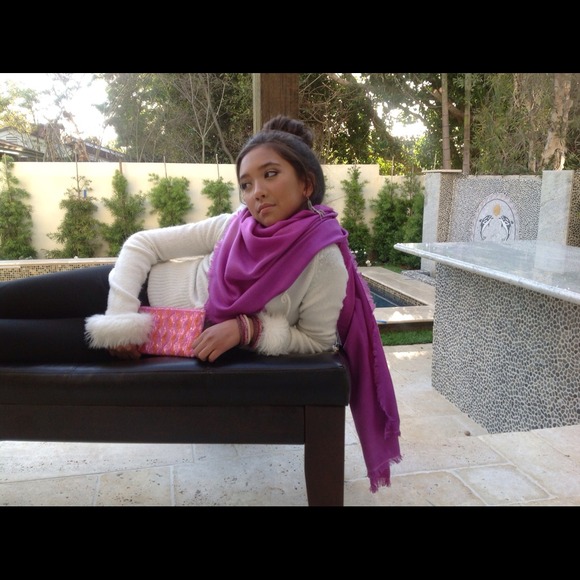 Fair Trade Authentic Cashmere Color Shaded Stole