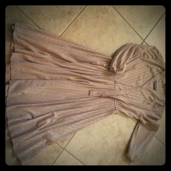 Vintage pleated dress