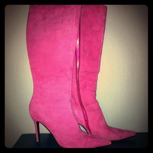 Pink Collin Stuart boots