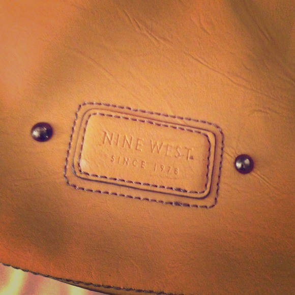 Nine West mustard yellow bag