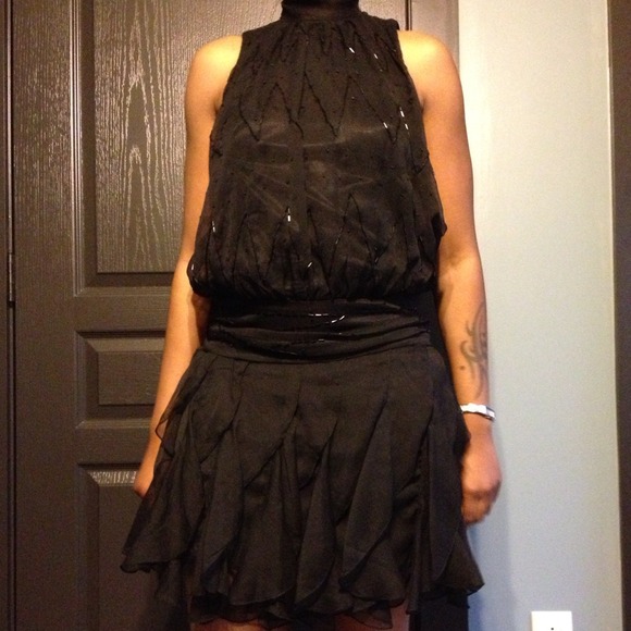 Black party dress