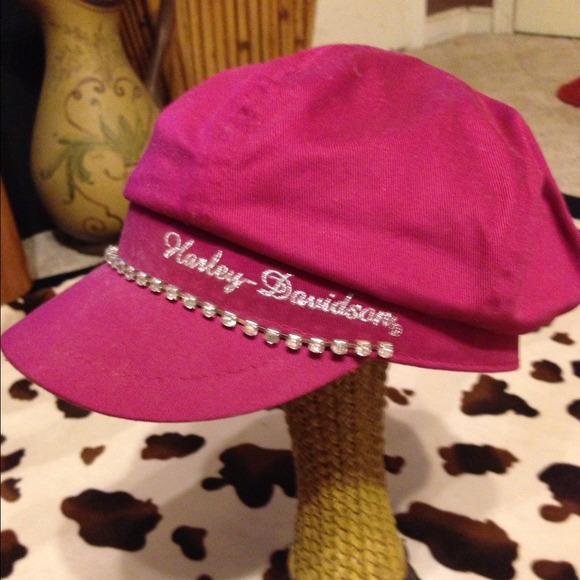 💢REDUCED💢 Hot Pink Harley Davidson Hat