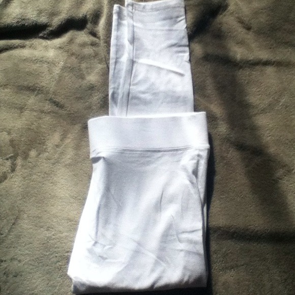 White leggings