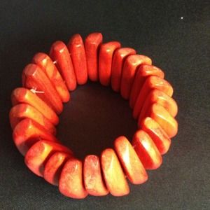 Coldwater Creek Burnt Orange Bracelet