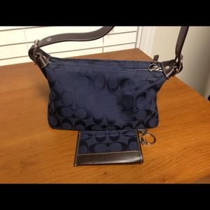 Coach purse and ID holder