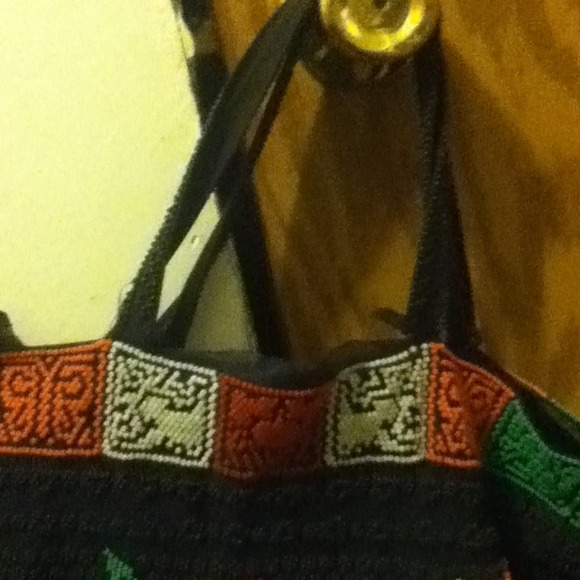 Vintage neon beaded cat bag! - Picture 2 of 4