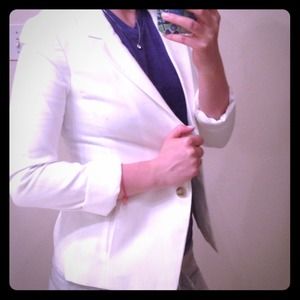 GAP White/cream colored size 0 blazer