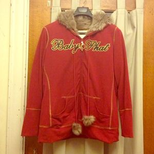 Baby phat red hoodie!
