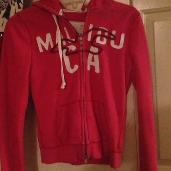 Pink Hollister sweater