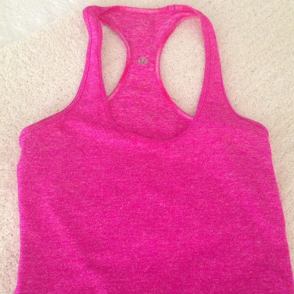 Lulu hot pink racerback!