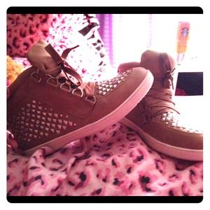 One of a kind Studded sneakers