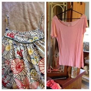 BUNDLE for junesmom13. Colored shirt & sheer pink.
