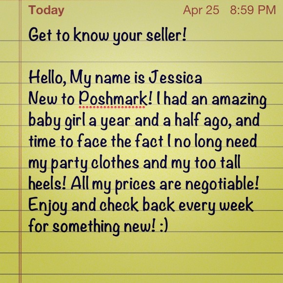 I love my clothes/shoes