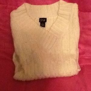 Long sleeve, long, v-neck sweater