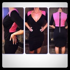 Color Block Maggie London Dress