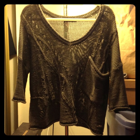 Loose knitted top