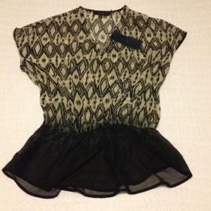 Nordstrom Éclair Peplum Blouse