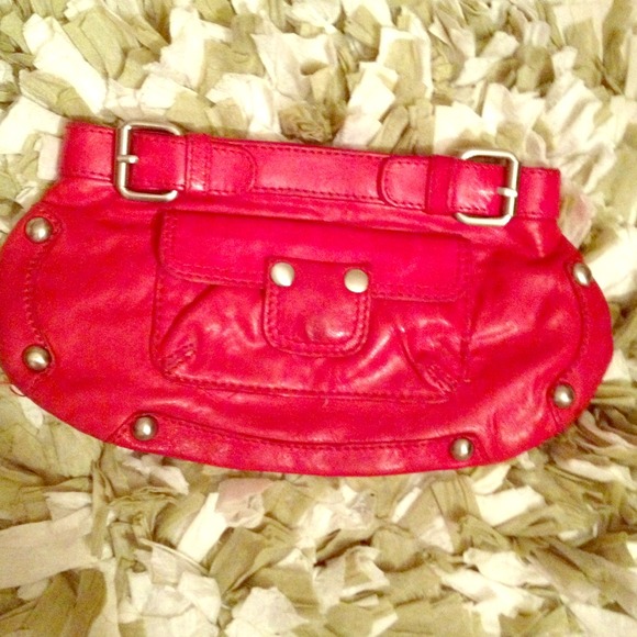 Authentic Linea Pelle clutch