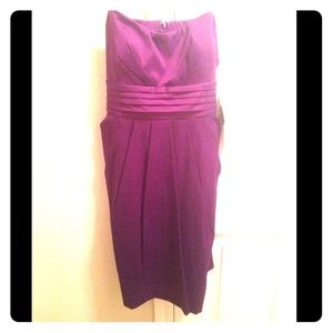 Purple special occasion dress