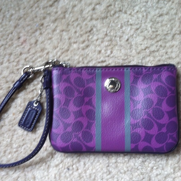 Coach wristlet