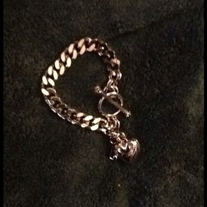 Juicy  Couture  bracelet with dangling heart