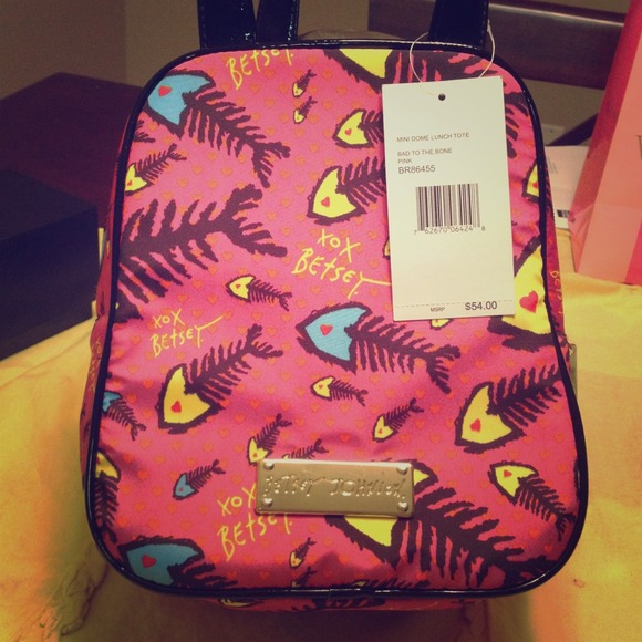 Betsey Johnson lunch tote
