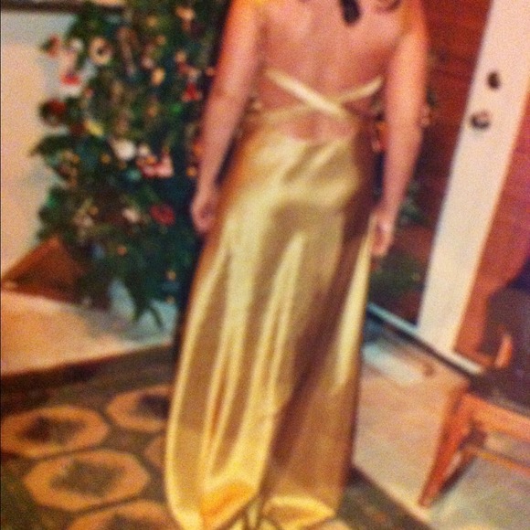 SOLD 😥 Gold Dress "How to Lose a Guy in 10 Days" - Picture 3 of 8