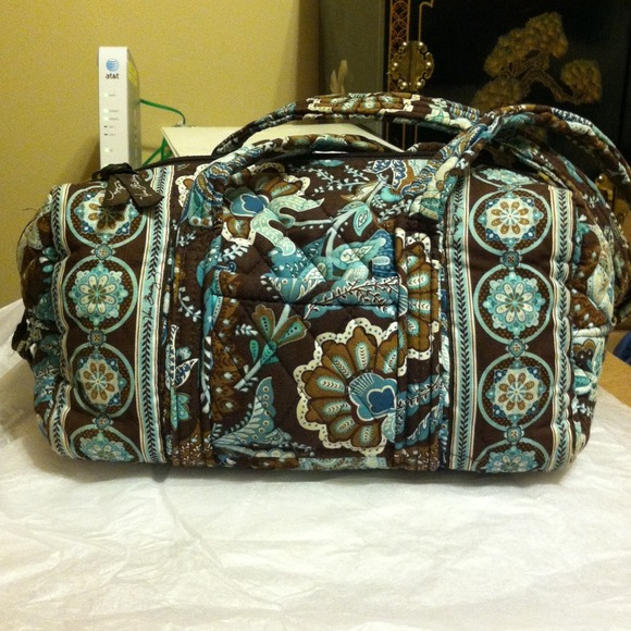 Vera Bradley - brown/light blue