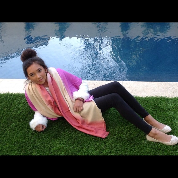 Fair Trade Authentic Shaded Cashmere Stole