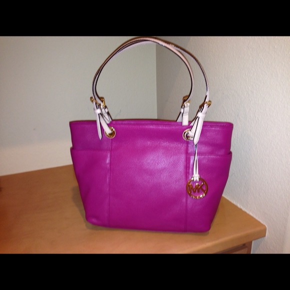 MICHAEL Michael Kors Handbags - Michael Kors Jet Set Top Tote Bag,Peony-New w/Tags