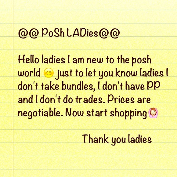 Negotiable/ no pp/ no trades