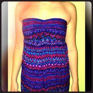 Cute, short beach dress.