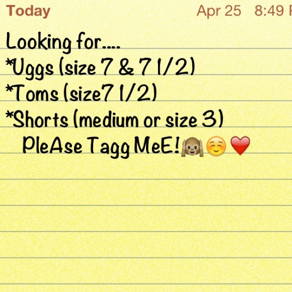 Tag me, if have any of these?