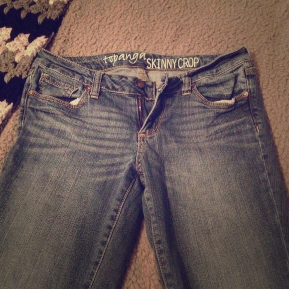 Bull Head crop jeans
