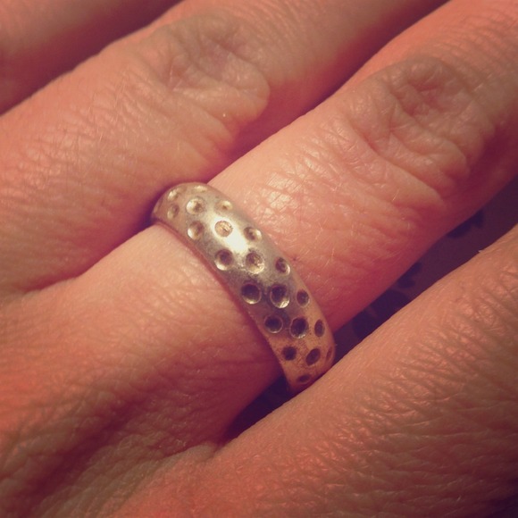 ✳SOLD in bundle✳Vintage silver ring - Picture 1 of 1