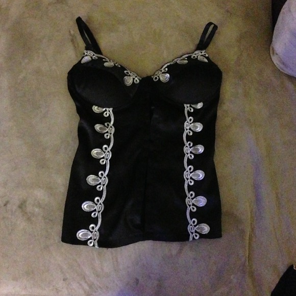 Black corset, size small