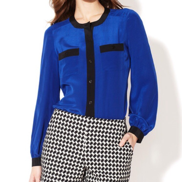 **SOLD**Trina Turk Airline Colourblocked Blouse