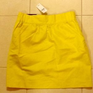 -Reserved for yb_elena NWT BR Linen/Cotton Skirt