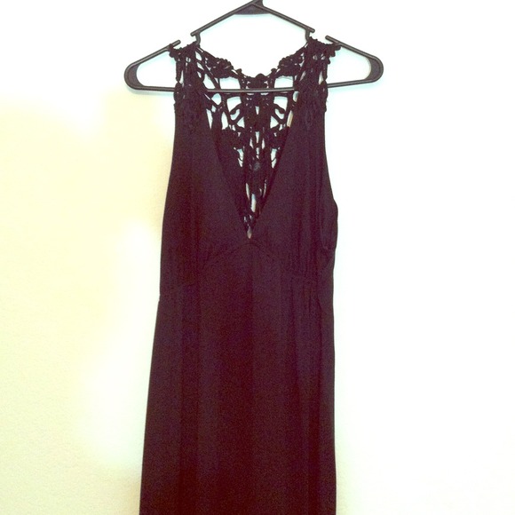 Sexy black dress