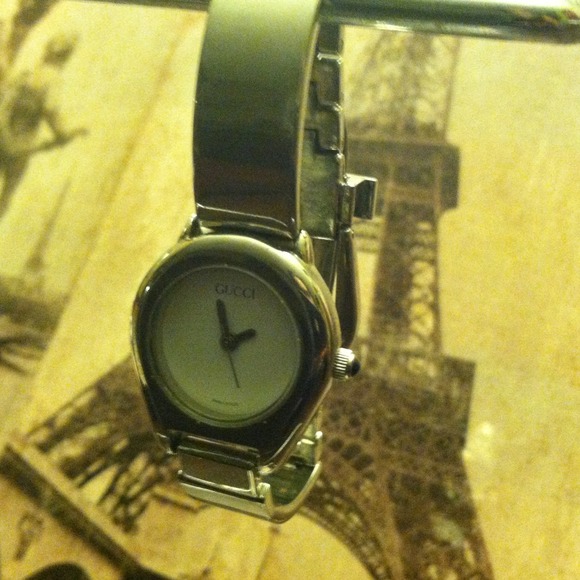 Get there in style with this Gucci watch