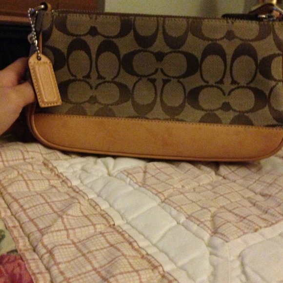 Small size "classic c" coach purse