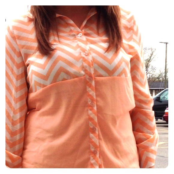 Chevron blouse