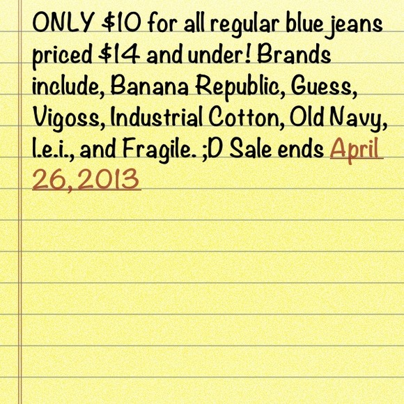 DENIM SALE