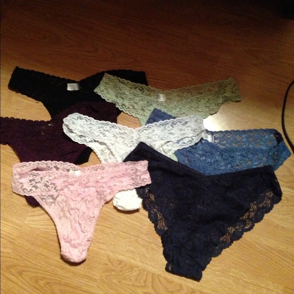 Seven pairs of Hanky Pankys...