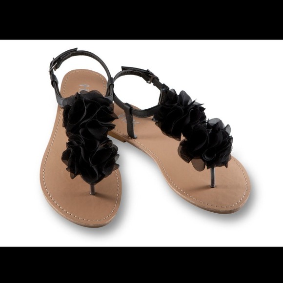 Flower dressy sandal