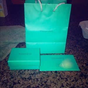 Tiffany&Co inspired sterling silver jewelry set