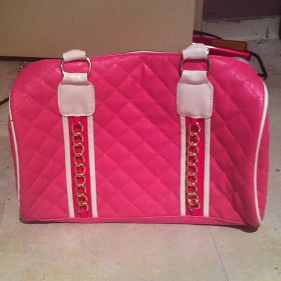 Pink Nikki Minaj handbag