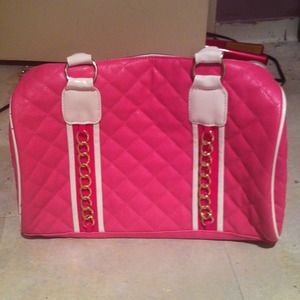 Pink Nikki Minaj handbag
